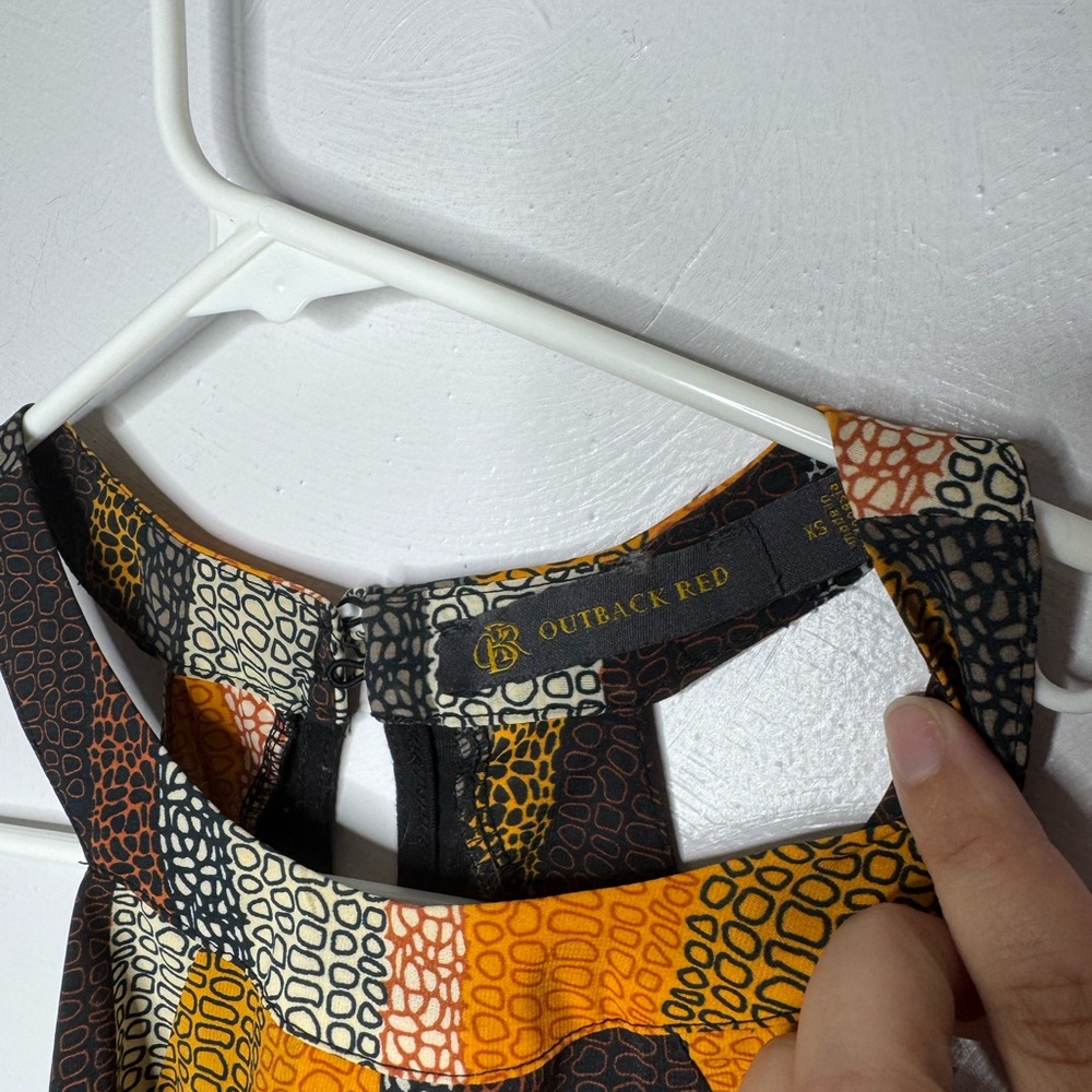Outback Red Patterned Top - Picture 2 of 4